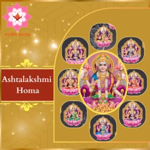 Image of the eight forms of Goddess Lakshmi, symbolizing wealth and prosperity, associated with Ashtalakshmi Homa for blessings in all aspects of life