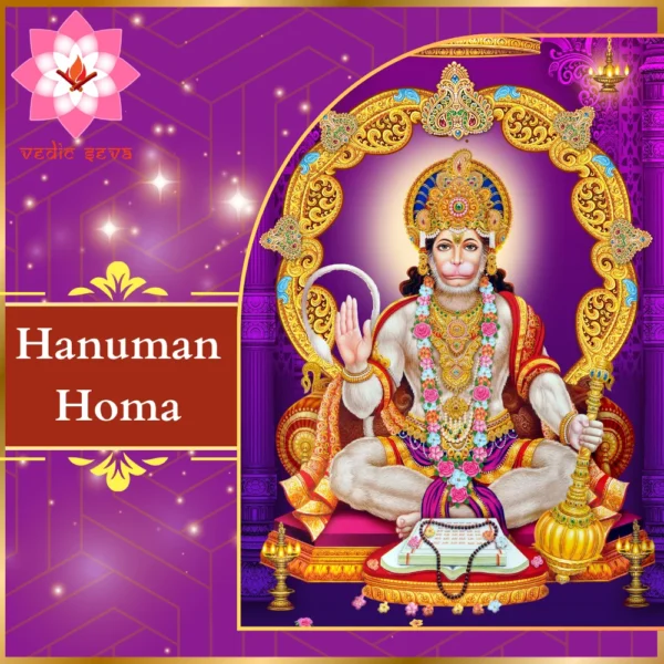 Image of Lord Hanuman, symbolizing strength and devotion, associated with Hanuman Homa for protection and overcoming difficulties