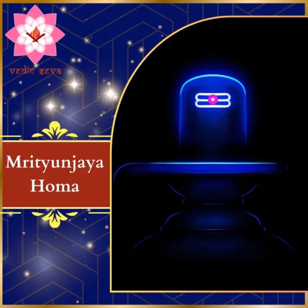 Image of Lord Shiva as Mrityunjaya, symbolizing health and longevity, associated with Mrityunjaya Homa at Vedic Seva