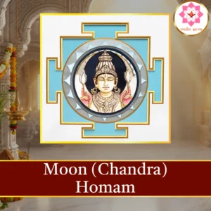 Chandra Homam sacred fire ritual performed at Vedic Seva