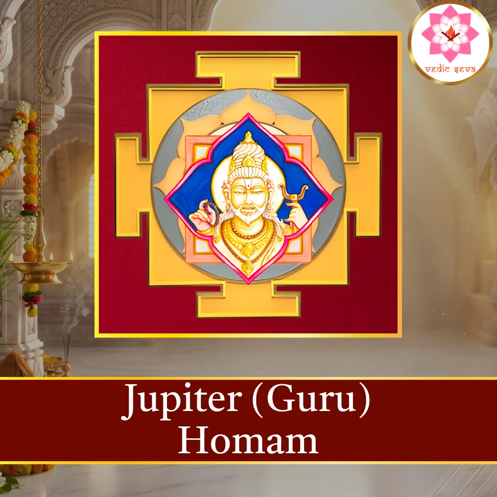 Guru Homam sacred fire ritual performed at Vedic Seva