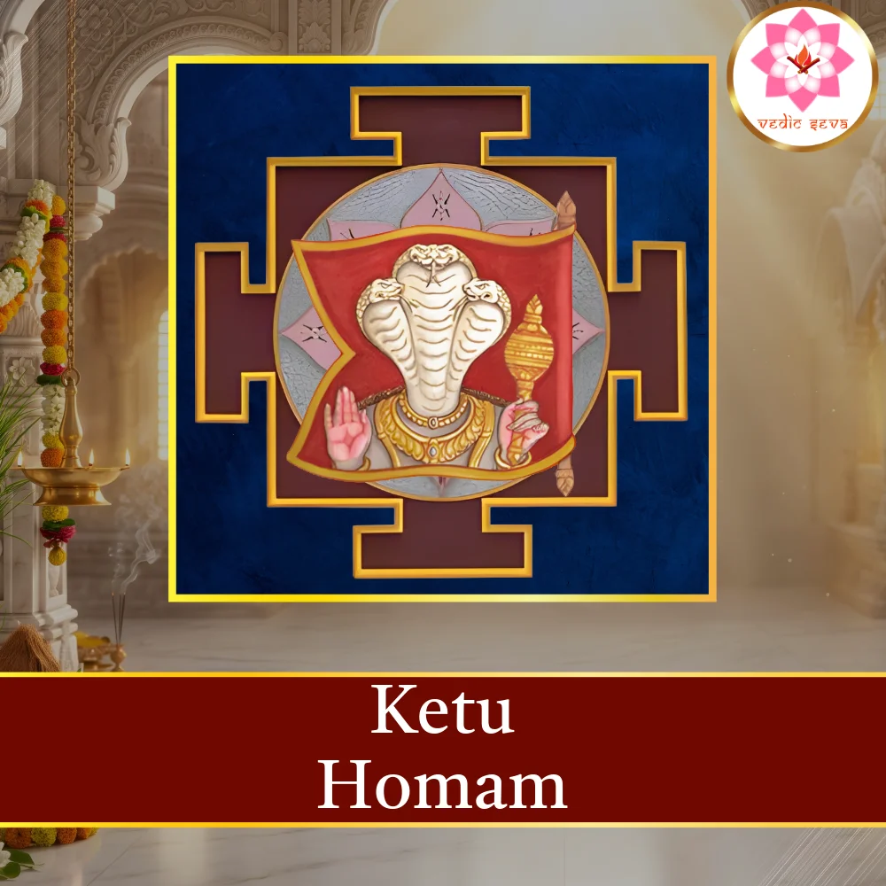 Ketu Homam sacred fire ritual performed at Vedic Seva
