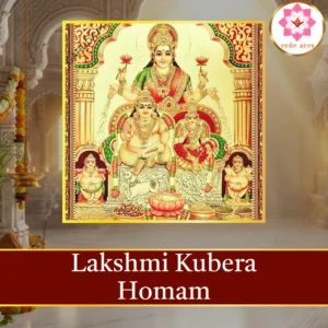 Lakshmi Kubera Homam sacred fire ritual performed at Vedic Seva