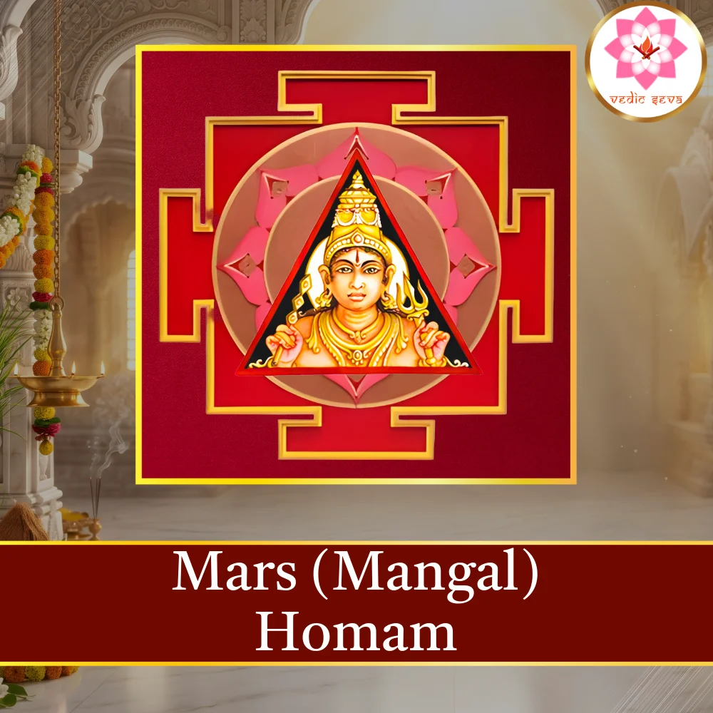Mangal Homam sacred fire ritual performed at Vedic Seva
