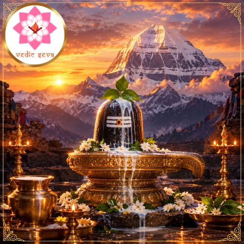 Shiva Lingam Abhishekam
